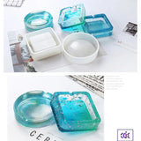 Silicone Ashtray Mold Resin Jewellery Making Mould Casting Epoxy Craft