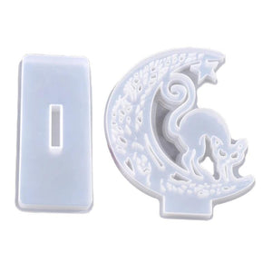 Epoxy Resin Mold Display Board Base Table Ornaments Silicone Mould DIY Crafts