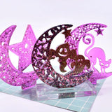 Epoxy Resin Mold Display Board Base Table Ornaments Silicone Mould DIY Crafts