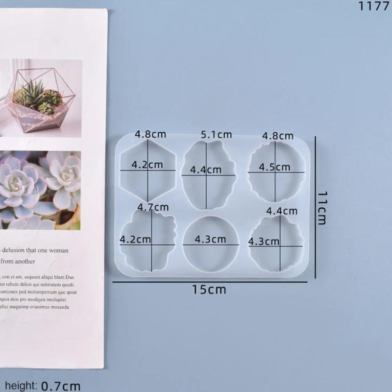 Pet Pendant Silicone Mold Resin Casting DIY Jewelry Making Tool