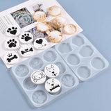Pet Pendant Silicone Mold Resin Casting DIY Jewelry Making Tool