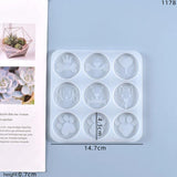 Pet Pendant Silicone Mold Resin Casting DIY Jewelry Making Tool