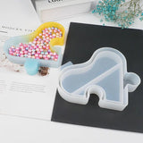 Heart Platter Shaped DIY Handcraft Moulds Jewelry Tools Epoxy Resin Mold
