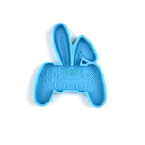 Easter Rabbit Mold Game Handle Excavator Keychain Silicone