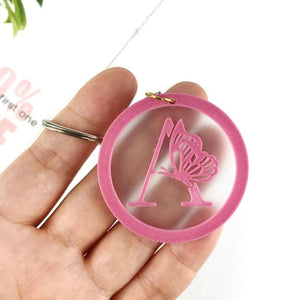 Butterfly Keychain Resin Mold DIY Pendant Silicone Mold