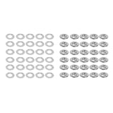 60 Pack Heavy Duty Tarp Clips - Ideal for Tent, Boat & Tarp Covers