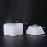 Silicone Jewelry Storage Box Mold Set for DIY Craft Making