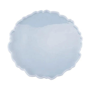 Irregular Round Tray Silicone Mold DIY Coaster Crystal Mould