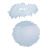 Irregular Round Tray Silicone Mold DIY Coaster Crystal Mould