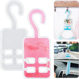2 Pcs DIY Silicone Mold for Face Covering Storage Car Organizer