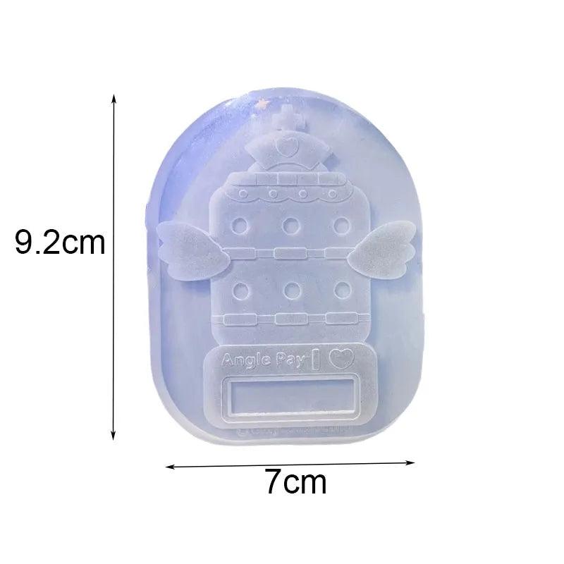 Epoxy Resin Silicone Shaker Mold for Jewelry Pendant Accessories