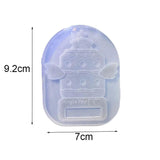 Epoxy Resin Silicone Shaker Mold for Jewelry Pendant Accessories