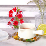 Irregular Shape Tea Coaster Resin Mold Table Decor