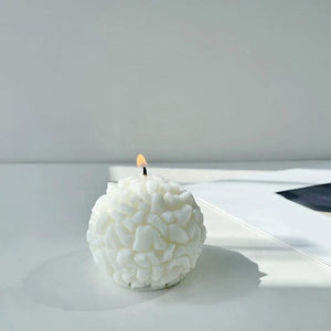 Spherical Decoration Candle Silicone Mold Resin Epoxy Craft Plaster Clay DIY