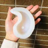 Yin Yang Candle Mold Silicone Tai Chi Wax Mold