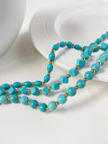 Peri'sBox Mix Stainless Steel Plated Beads Necklaces