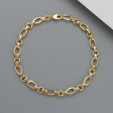 Gojomem Punk Chunky Chain Necklace for Women