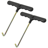 2Pcs Trampoline Spring Pull Tool, T- Spring Puller Tool