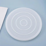 Handicraft Silicone Serving Plate Mold Tray Cup Mat Casting Mould