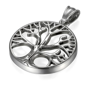 Life Tree Long Pendant Necklace Classic Men Women Jewelry