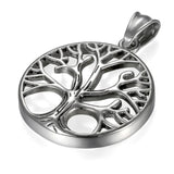 Life Tree Long Pendant Necklace Classic Men Women Jewelry