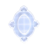 Resin Oval Photo Frame Silicone Mold Table Ornaments 40GB