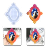 Resin Oval Photo Frame Silicone Mold Table Ornaments 40GB