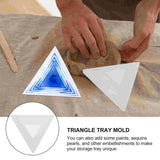 Epoxy Mold Ladder Tray Silicone Molds Resin Pyramid Molds