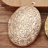 BoYuTe Metal Brass Flower Floating Locket Pendant