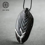Vintage Sandalwood Necklace for Women