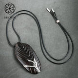 Vintage Sandalwood Necklace for Women
