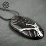 Vintage Sandalwood Necklace for Women