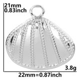 10Pcs/Lot Sea Conch Shell Charms Pendant DIY Jewelry Making Accessories Bulk