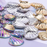10Pcs/Lot Sea Conch Shell Charms Pendant DIY Jewelry Making Accessories Bulk