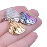 10Pcs/Lot Sea Conch Shell Charms Pendant DIY Jewelry Making Accessories Bulk