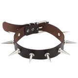 Spike Rivet Chokers Necklace Punk Rock Gothic Collar