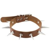 Spike Rivet Chokers Necklace Punk Rock Gothic Collar