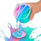 4 Chamber Split Cup for Paint Pouring - Fluid Art and Acrylic Pouring