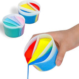 4 Chamber Split Cup for Paint Pouring - Fluid Art and Acrylic Pouring