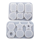 3D DIY Star Pendant Epoxy Resin Mold Tools Jewellery Making Accessories