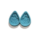 Christmas Drop Earring Mold Resin Silicone Jewelry Tool