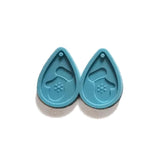 Christmas Drop Earring Mold Resin Silicone Jewelry Tool