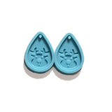 Christmas Drop Earring Mold Resin Silicone Jewelry Tool