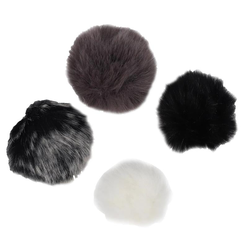 5mm Lapel Mic Furry Windscreen Wind Muff Soft Shield