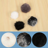 5mm Lapel Mic Furry Windscreen Wind Muff Soft Shield