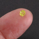 2000 Mixed Bicone Acrylic Tiny Spacers Beads 4x4mm