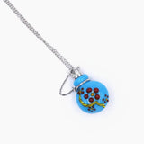 Refillable Essential Oil Aromatherapy Pendant Necklace