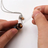 Refillable Essential Oil Aromatherapy Pendant Necklace