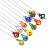 Refillable Essential Oil Aromatherapy Pendant Necklace