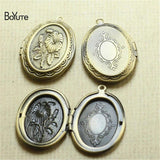 BoYuTe Oval Floating Locket 23*33*5MM Photo Pendant